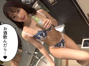 【街アプリでゲット】『彼氏いない歴3年…』女子アナ系美女とホテル飲み！20歳のウブなカラダを酒の勢いでハメ倒し！性欲全開でヤリまくる！！